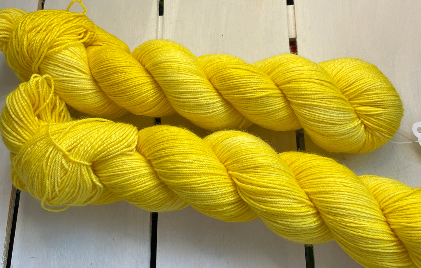 Daisy Yellow, superwash merino wool