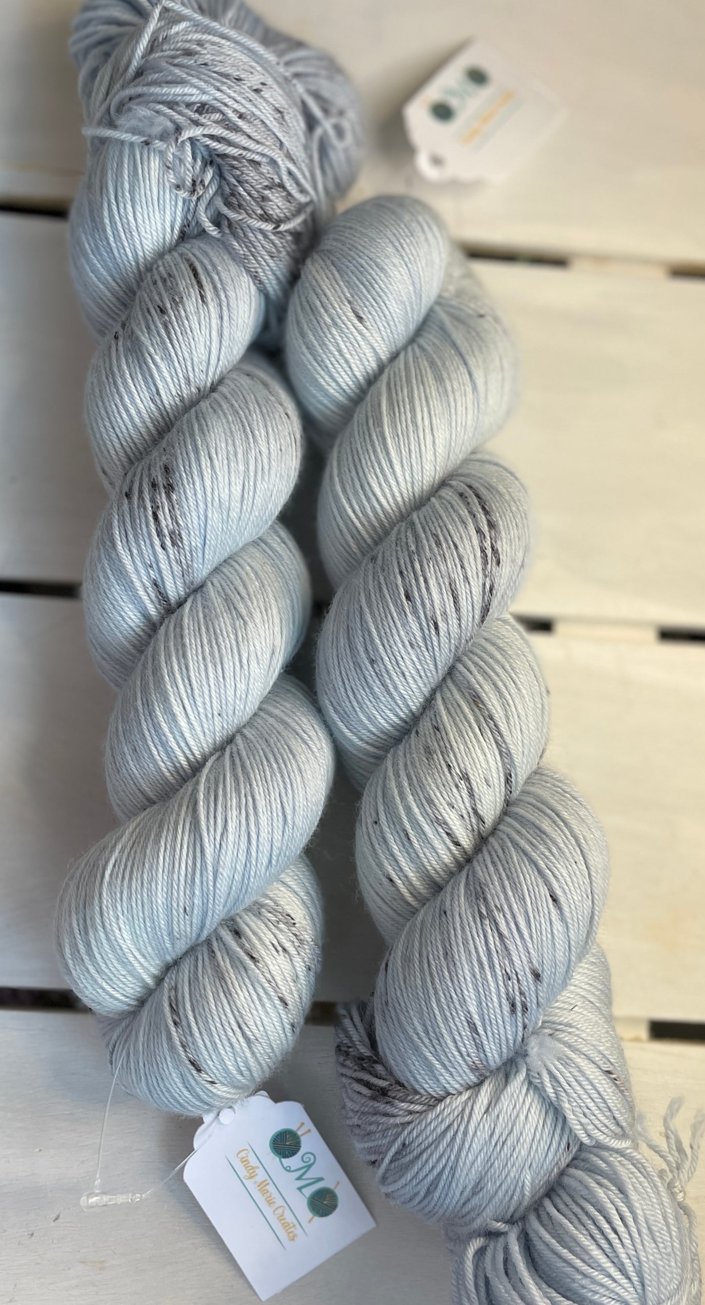 Delphinium Blue, super wash merino wool