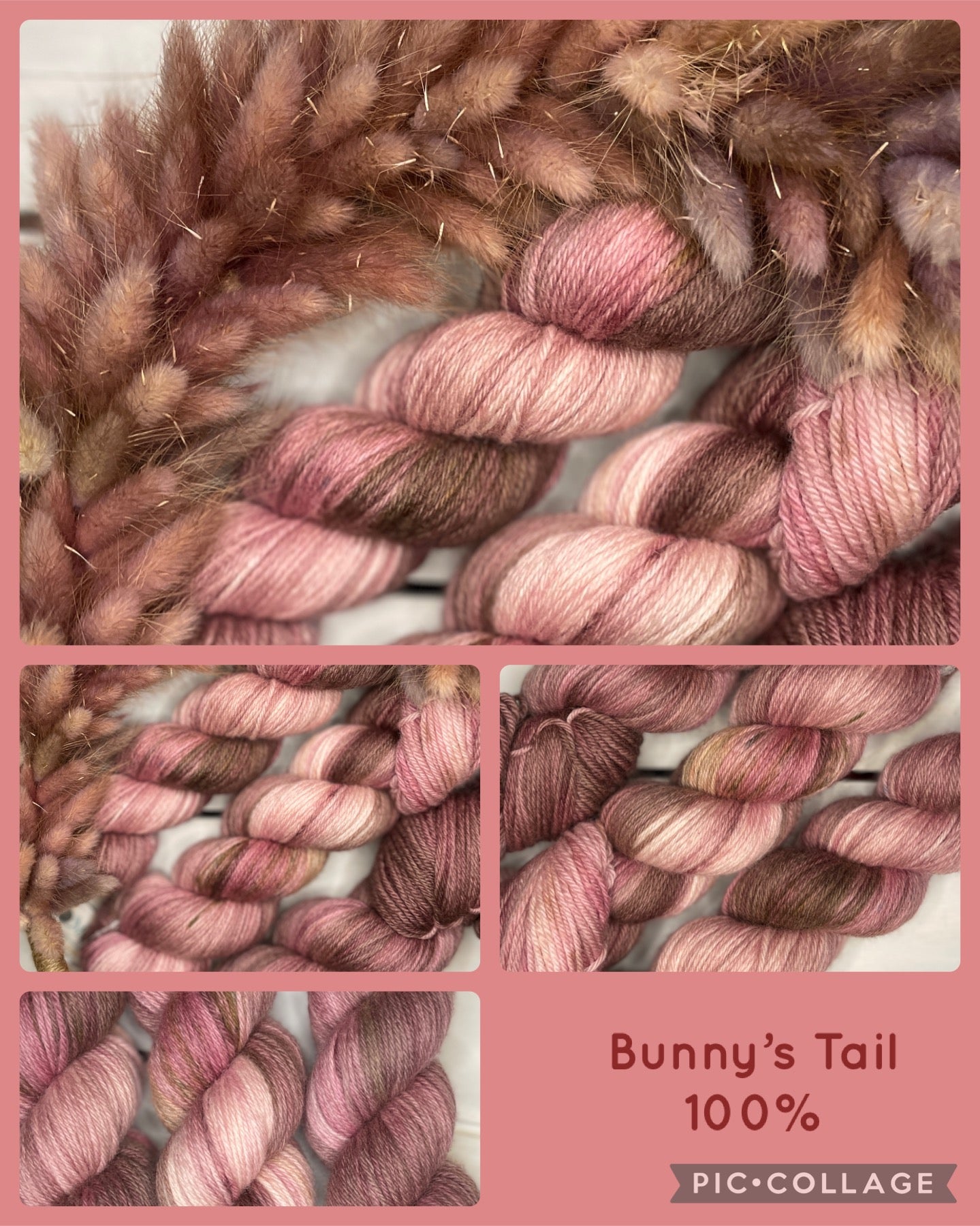 Bunny’s Tail, Burgundy/wine full skein