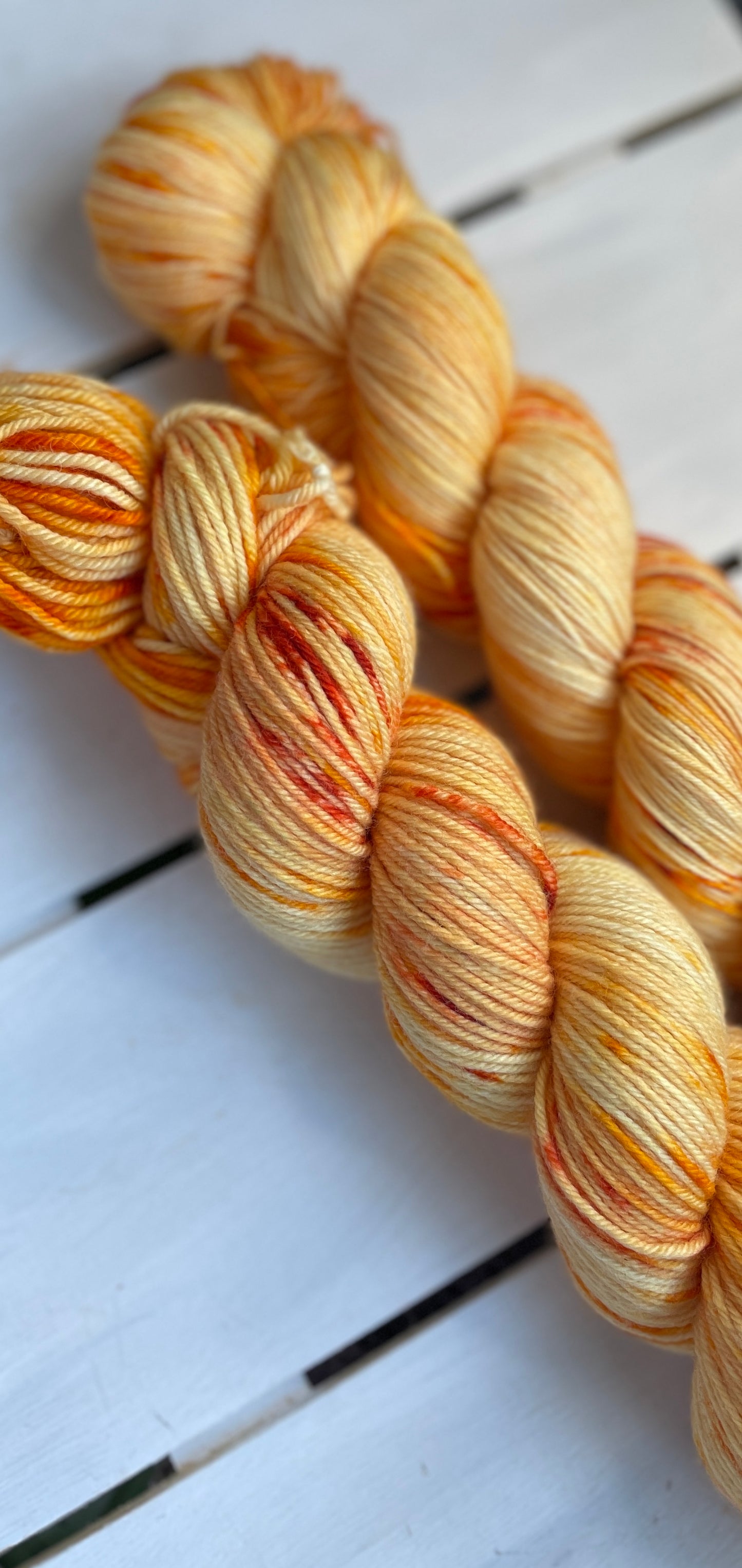 Marigold, superwash merino wool