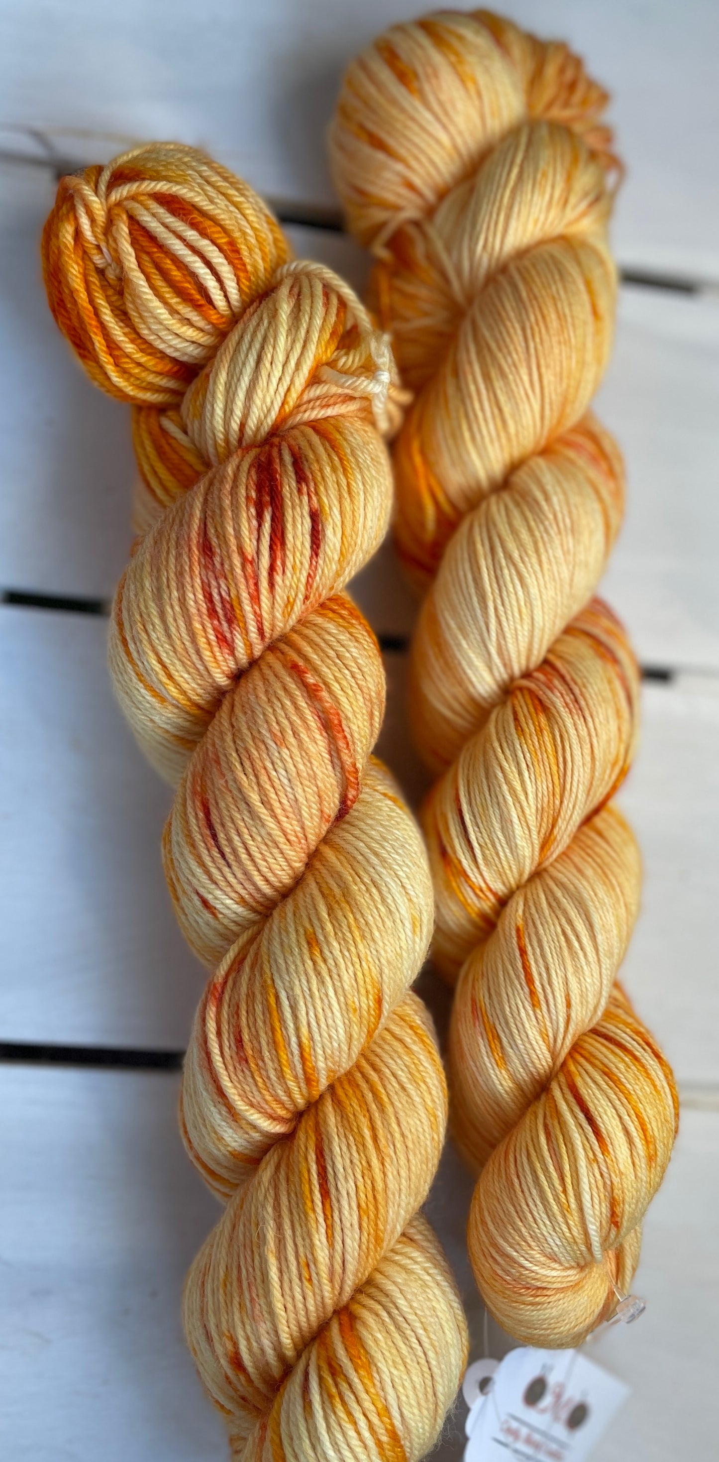 Marigold, superwash merino wool