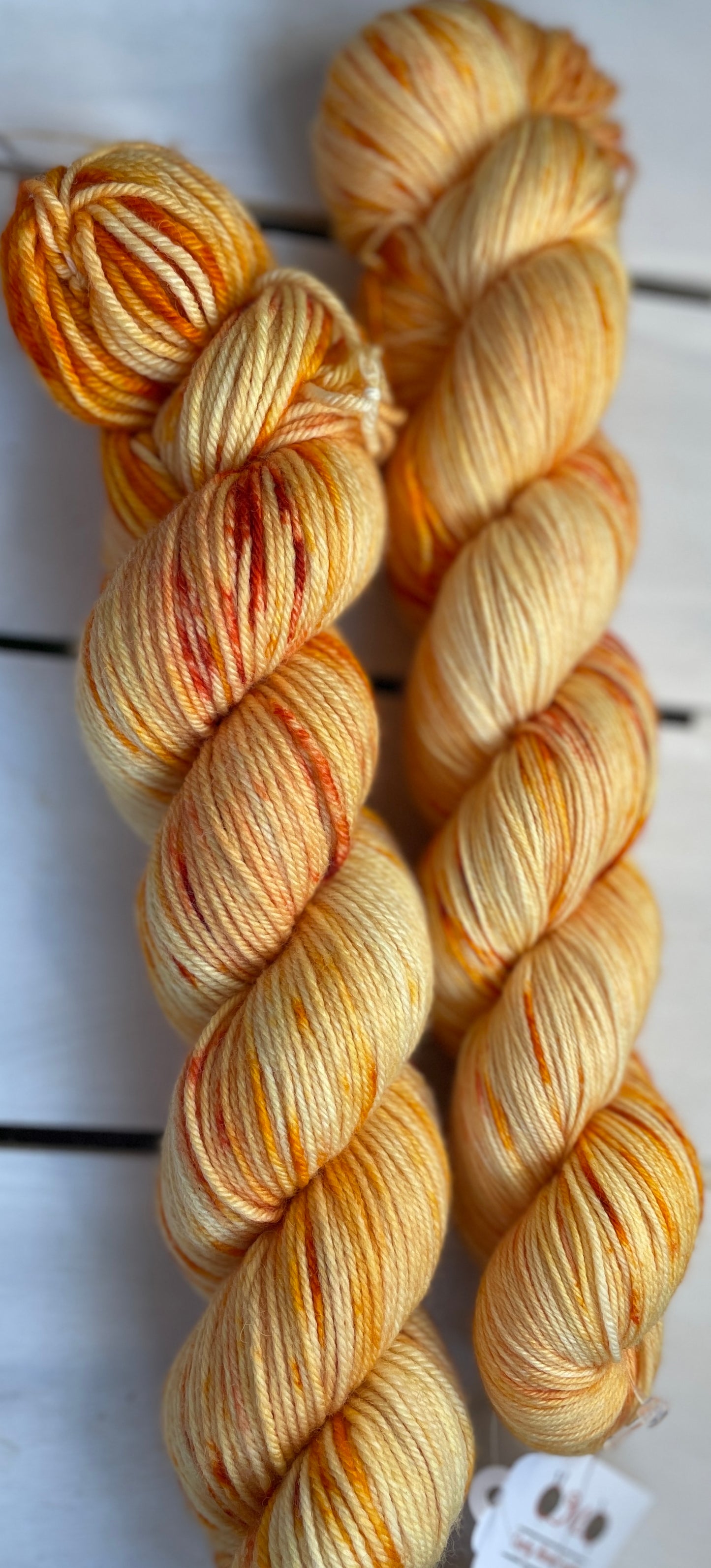 Marigold, superwash merino wool