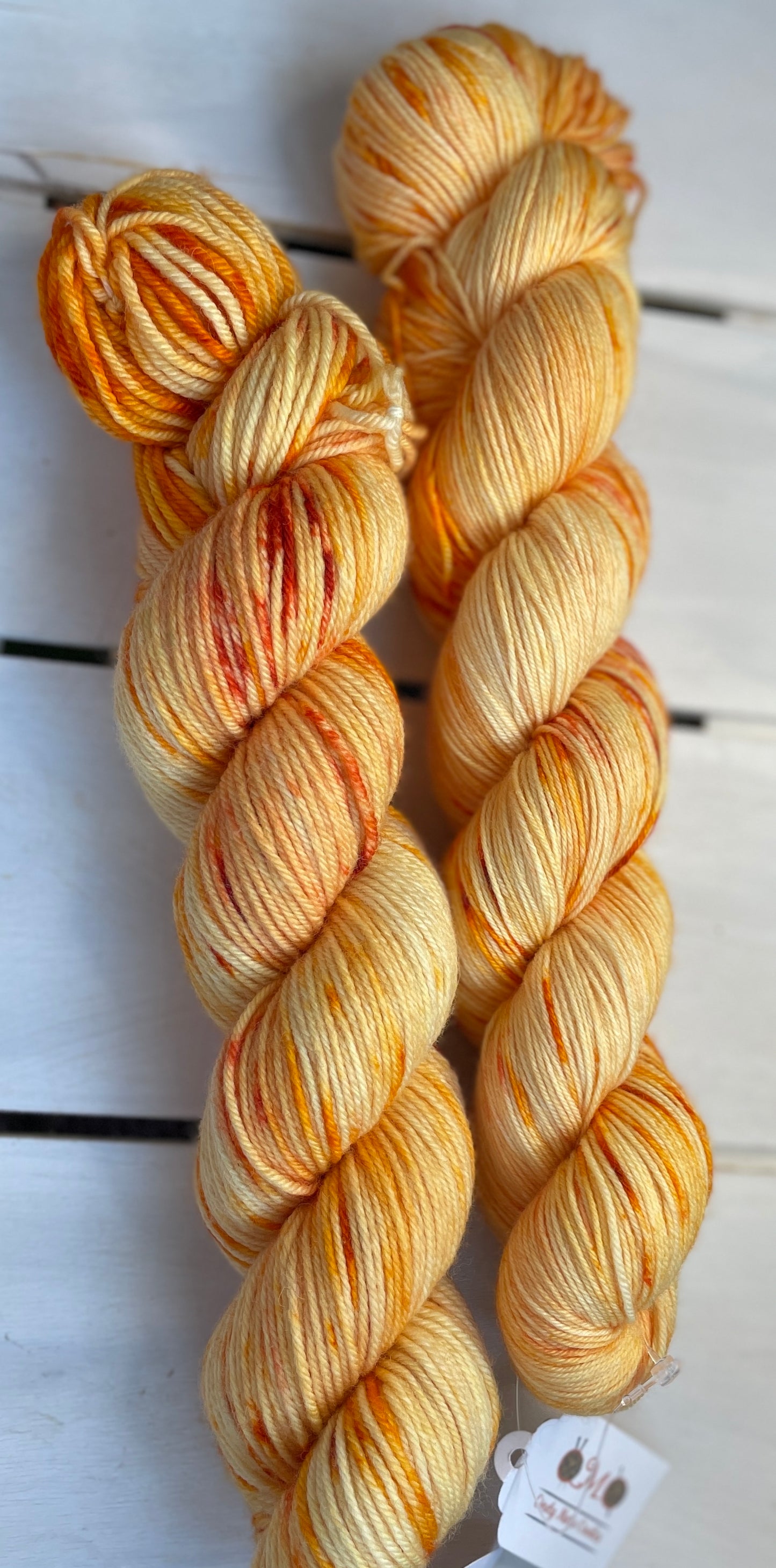 Marigold, superwash merino wool