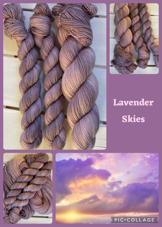 Lavendar skies