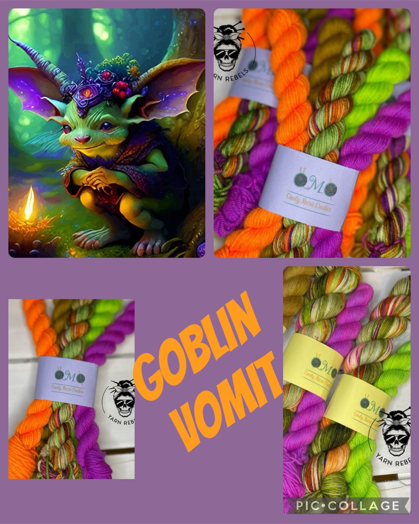 Goblin Vomit mini sock sets