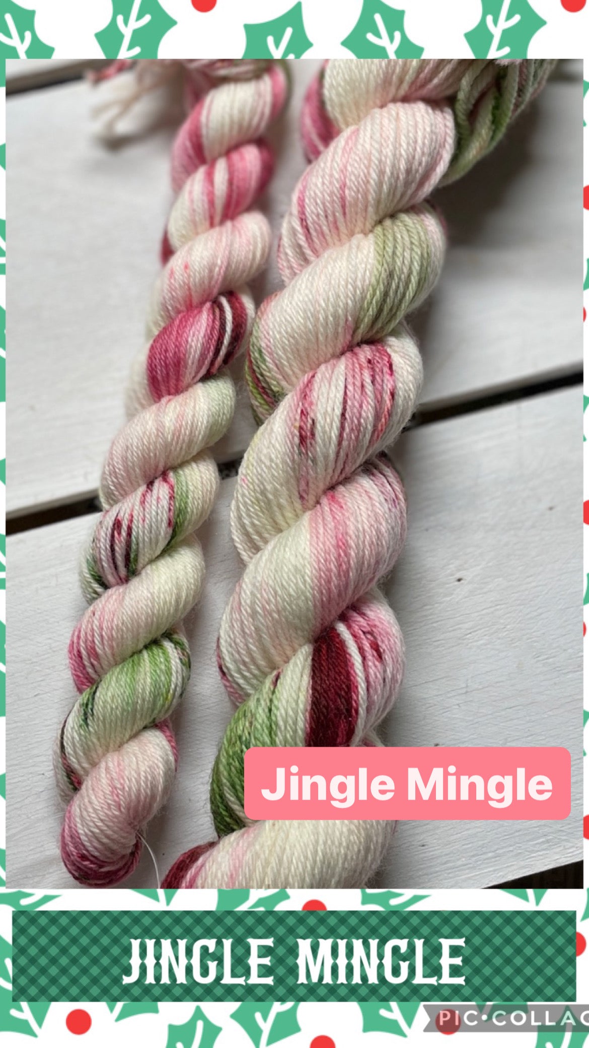 Jingle Mingle 1/2 skeins