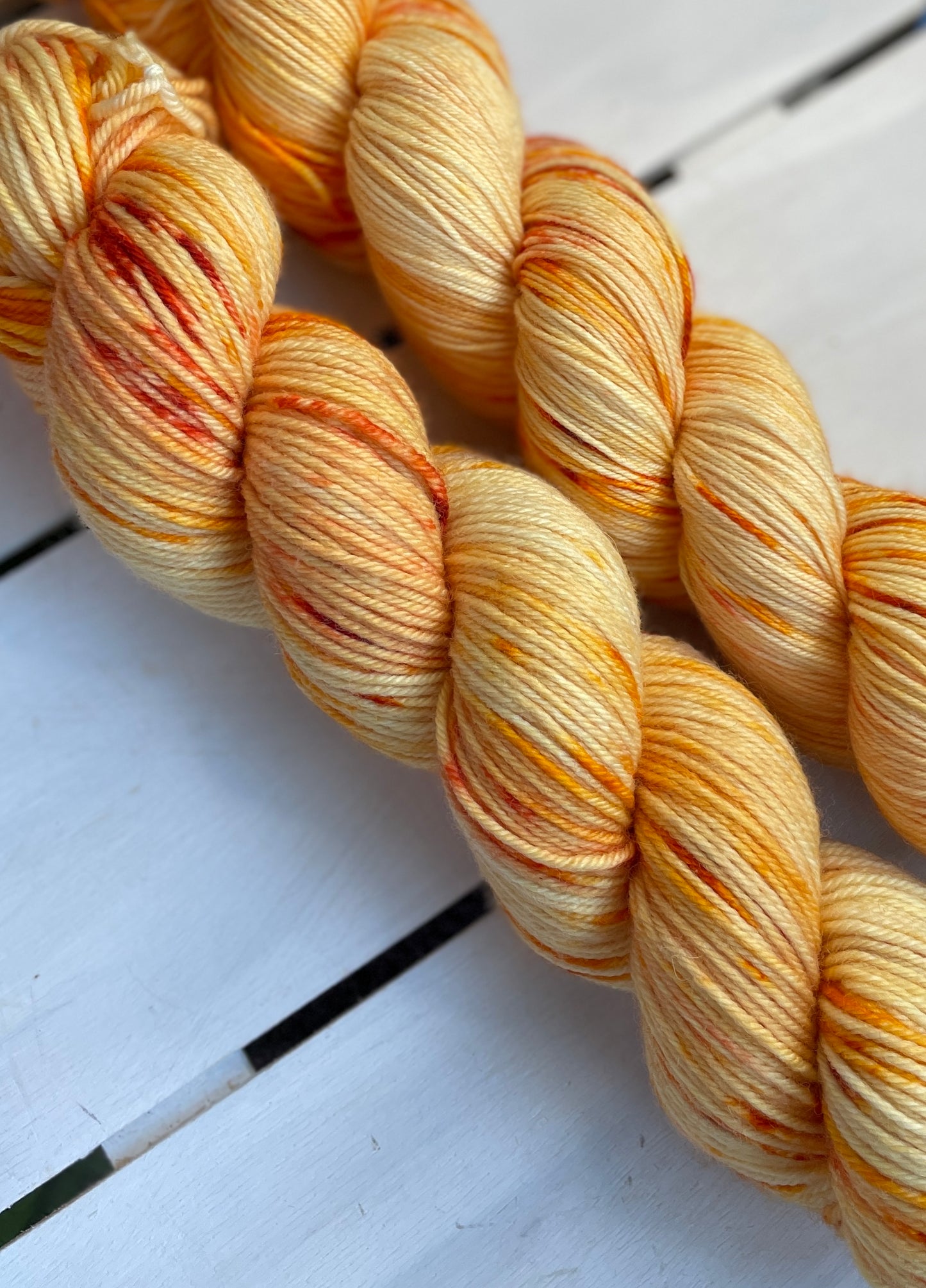 Marigold, superwash merino wool