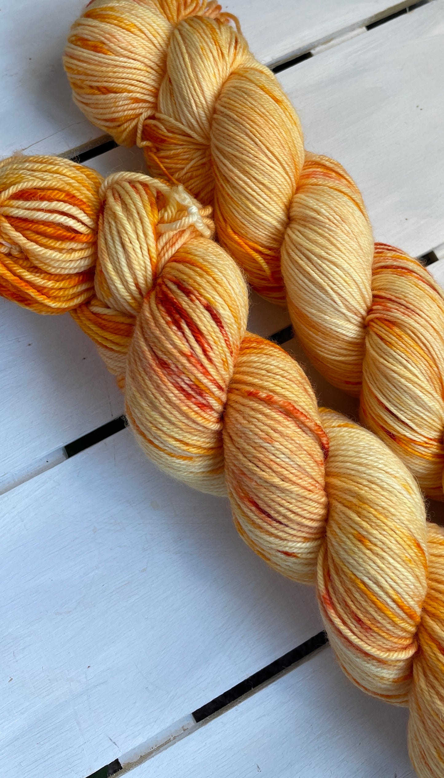 Marigold, superwash merino wool