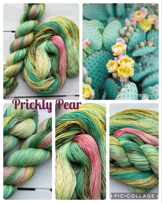 Prickly Pear, the softest of greens with a hint of pink and yellow